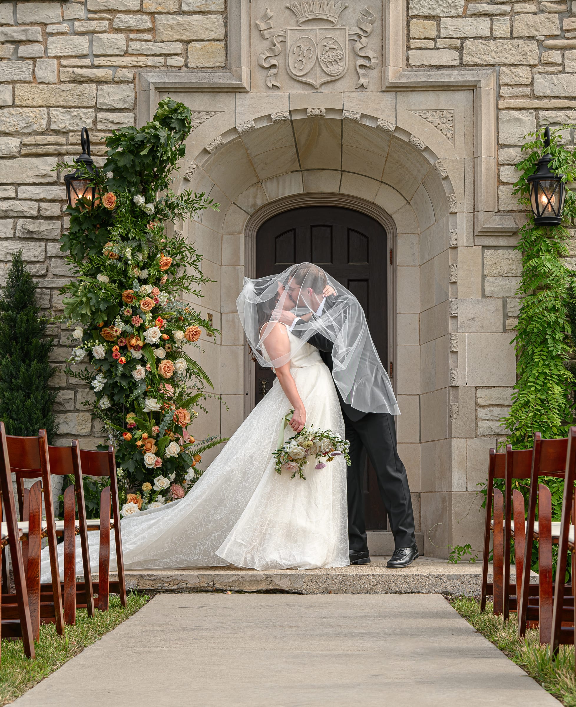 Editorial wedding moment, Studio Grand Rapids